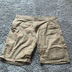 Mens Khaki Shorts